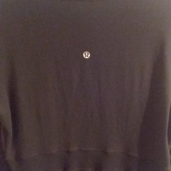 Lululemon Women's Size 8 Black Sweater Dress Long Sleeve Midi Length - Picture 3 of 4